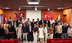 Başkan Aras sektör temsilcileriyle bir arada