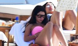 Nesrin Cavadzade Bodrum'da görüntülendi
