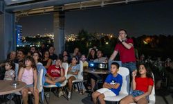 Bornova'da unutulmaz gökyüzü gözlemi