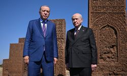 Erdoğan ve Bahçeli Ahlat'ta bir araya geldi