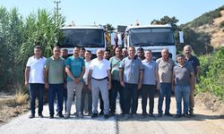 Sarıgöl'de Üzüm Hasadı Öncesi Üreticilerin Yolu Yenileniyor