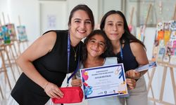 'Sayılarla Tuval Boyama Atölyesi' tamamlandı