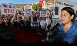 Foça dün istifa sesleriyle ve protestolarla inledi