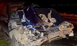 Afyonkarahisar'da otomobil patpata çarptı: 4 yaralı