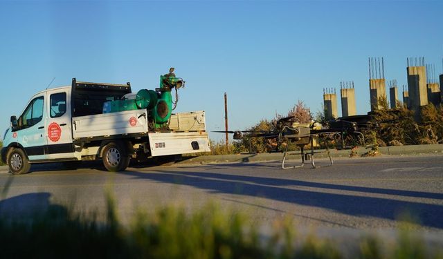 Balıkesir Büyükşehir'den vektörle mücadelede yoğun mesai