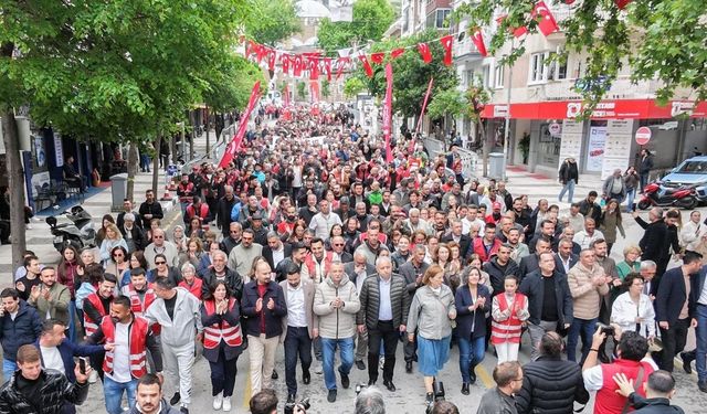 Başkan Dutlulu, 1 Mayıs'ta Emekçilerle Omuz Omuzaydı