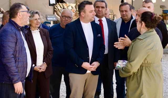Başkan Vekili Tahsin Demirtaş'tan balıkçı esnafına ziyaret