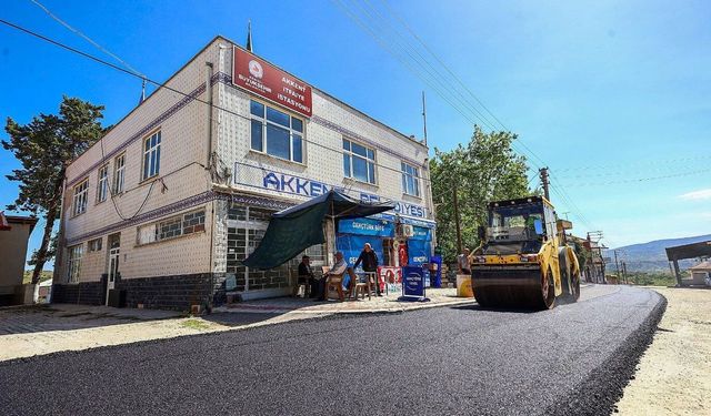 Büyükşehir'den Çal Akkent'e ulaşım yatırımı