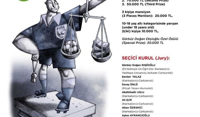 Denizli Büyükşehir'in karikatür yarışmasına yoğun ilgi