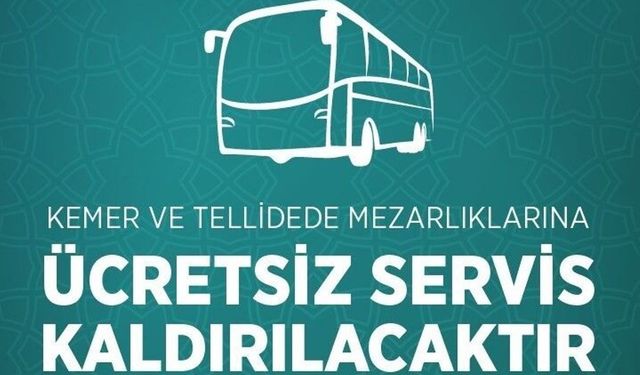 Efeler Belediyesi'nden Arife günü ücretsiz ulaşım desteği