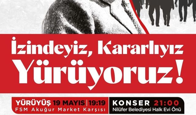 Nilüfer'de 19 Mayıs coşkuyla kutlanacak