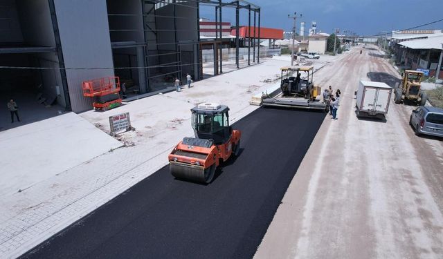 Turgutlu'nun Önemli Bağlantı Yolunda Yenileme Çalışması