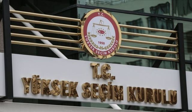 YSK'den yerel seçim başvurusuna ret