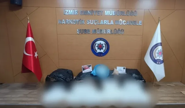 İzmir'de narkotik operasyonu yapıldı