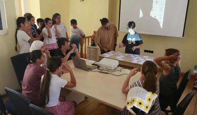 Konaklı çocuklara dolu dolu yaz programı
