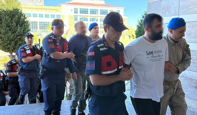 Uşak'ta Yalım Soruşturmasında 15 şüpheli adliyede