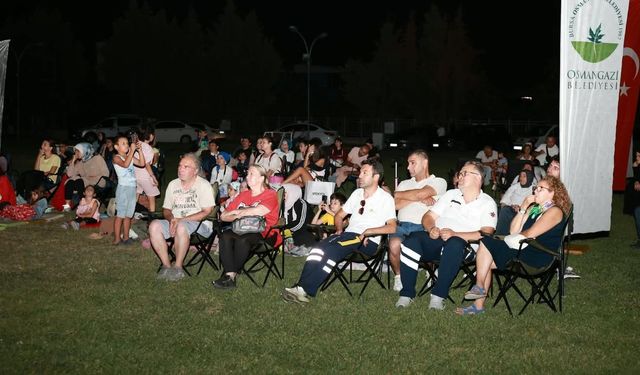 Osmangazi'de yıldızların altında gözlem dolu gece