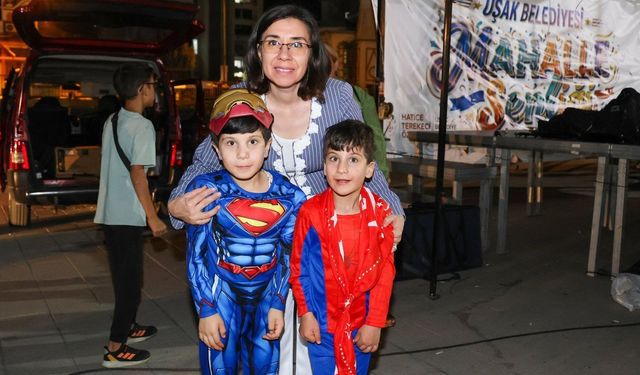 Uşak'ta mahalle şenliği düzenlendi
