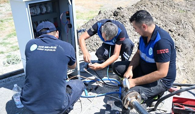 Akgedik TOKİ'de Su Altyapısı Güçlendirildi
