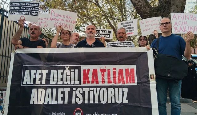 Deprem ailelerinin adalet nöbetinde 4. gün