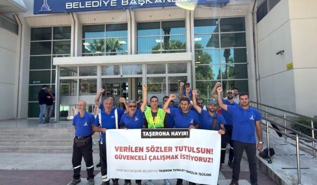 'İhale şartnamesinde bir satır değiliz'