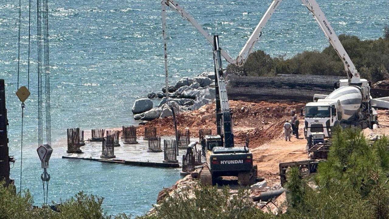 Muğla'da 'deniz talanı' isyanı