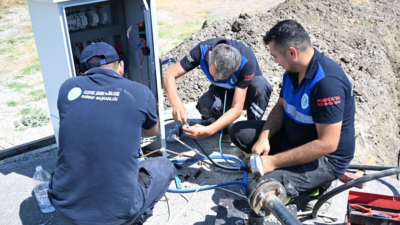 Akgedik TOKİ'de Su Altyapısı Güçlendirildi