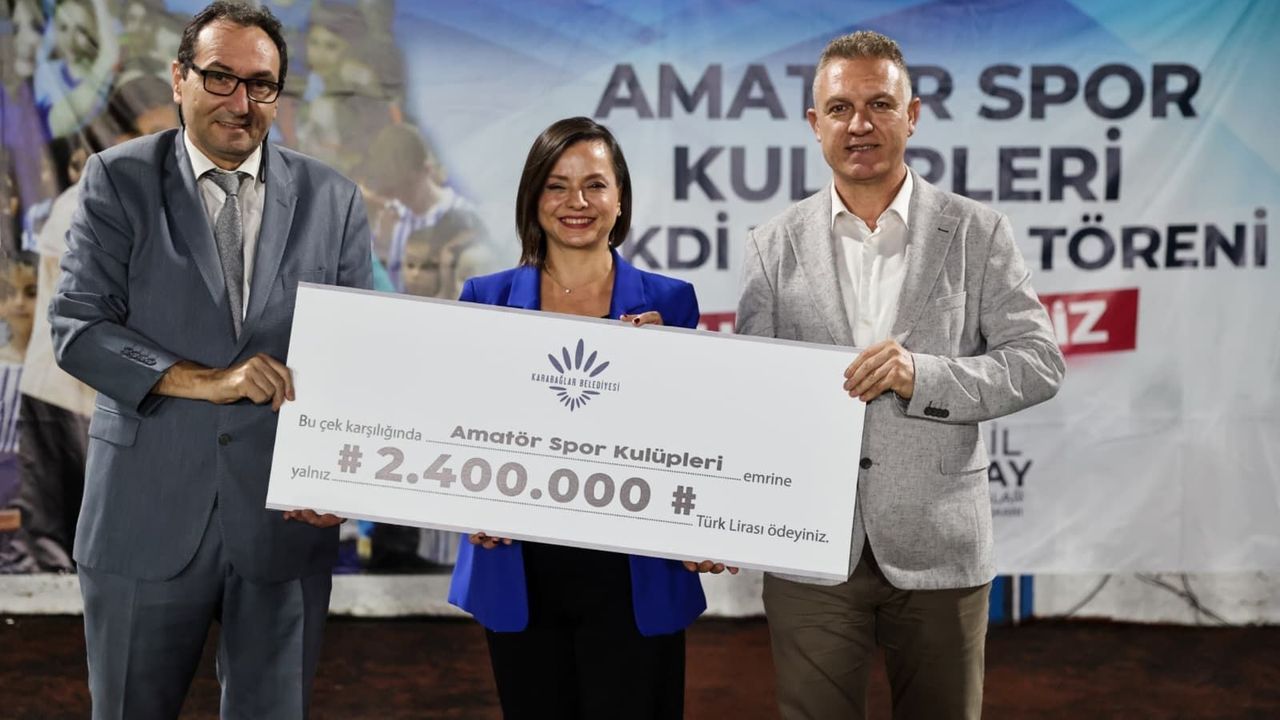 Karabağlar 'da amatör spora büyük destek