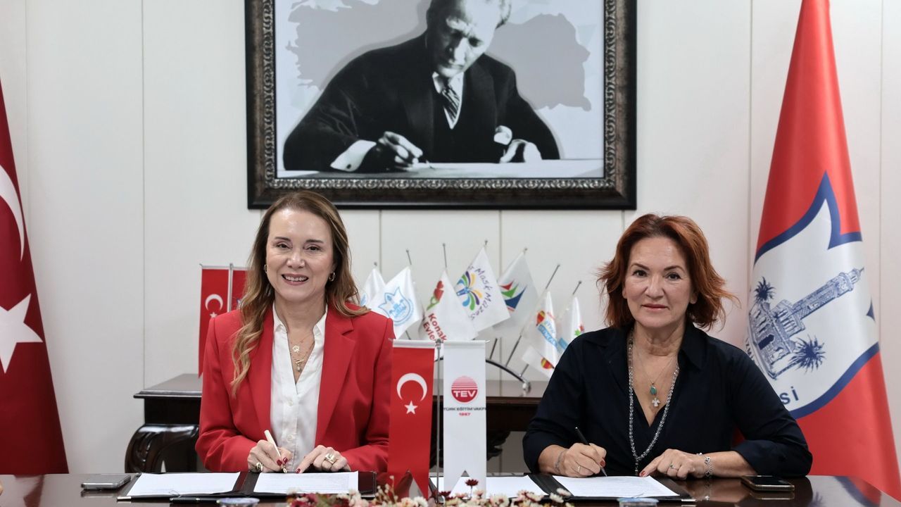 Konak Belediyesi ve TEV'den eğitime destek